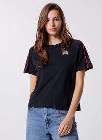Tee-shirts manches courtes 222 BANDA ADI femme noir Kappa Tee-shirts manches courtes 222 BANDA ADI femme noir BLACK/RED RACING/WHITE