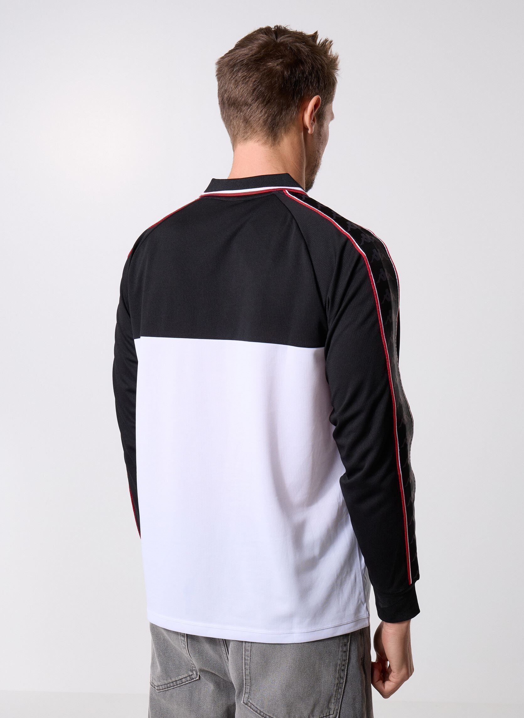 Polos manches courtes 222 BANDA ONIKA homme noir Kappa Polos manches courtes 222 BANDA ONIKA homme noir Black/White/Red Racing