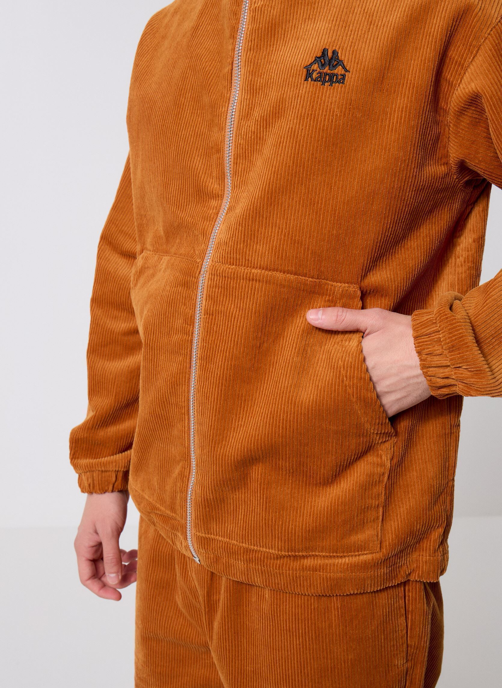 Vestes AUTHENTIC OPIMIA homme marron Kappa Vestes AUTHENTIC OPIMIA homme marron BROWN LT HONEY/BLACK