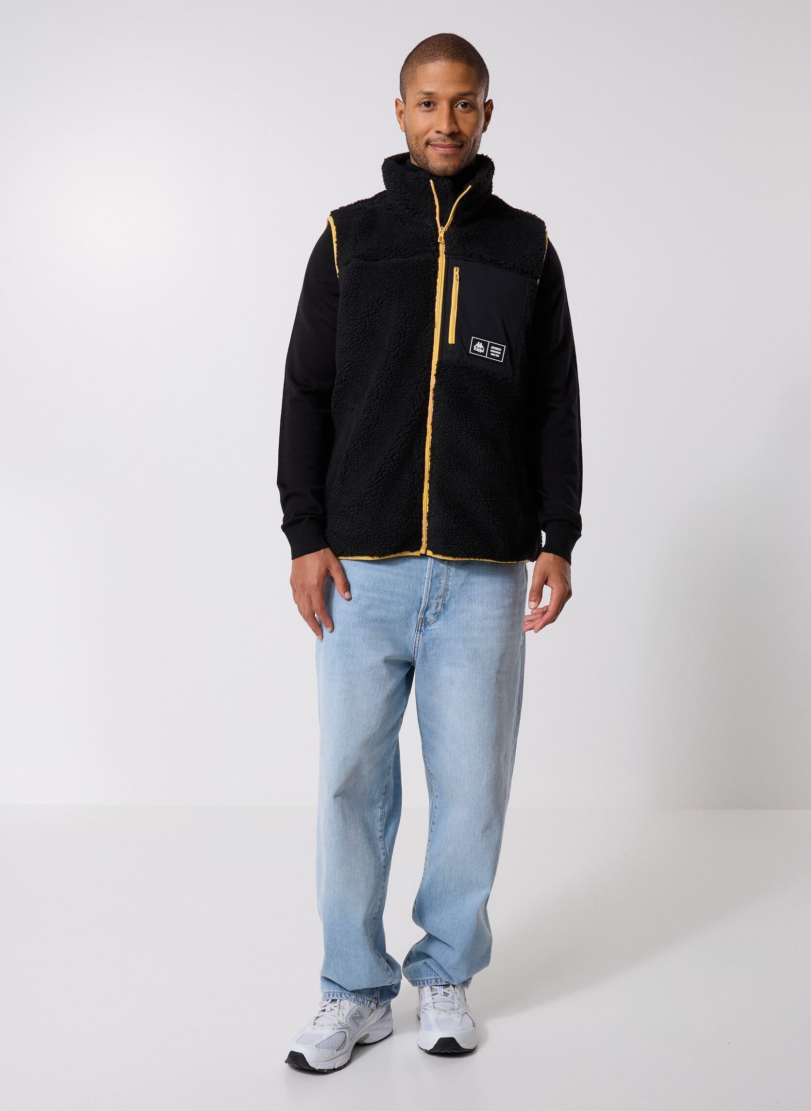 Vestes AUTHENTIC OLESIA homme noir Kappa Vestes AUTHENTIC OLESIA homme noir BLACK/YELLOW SPECTRA