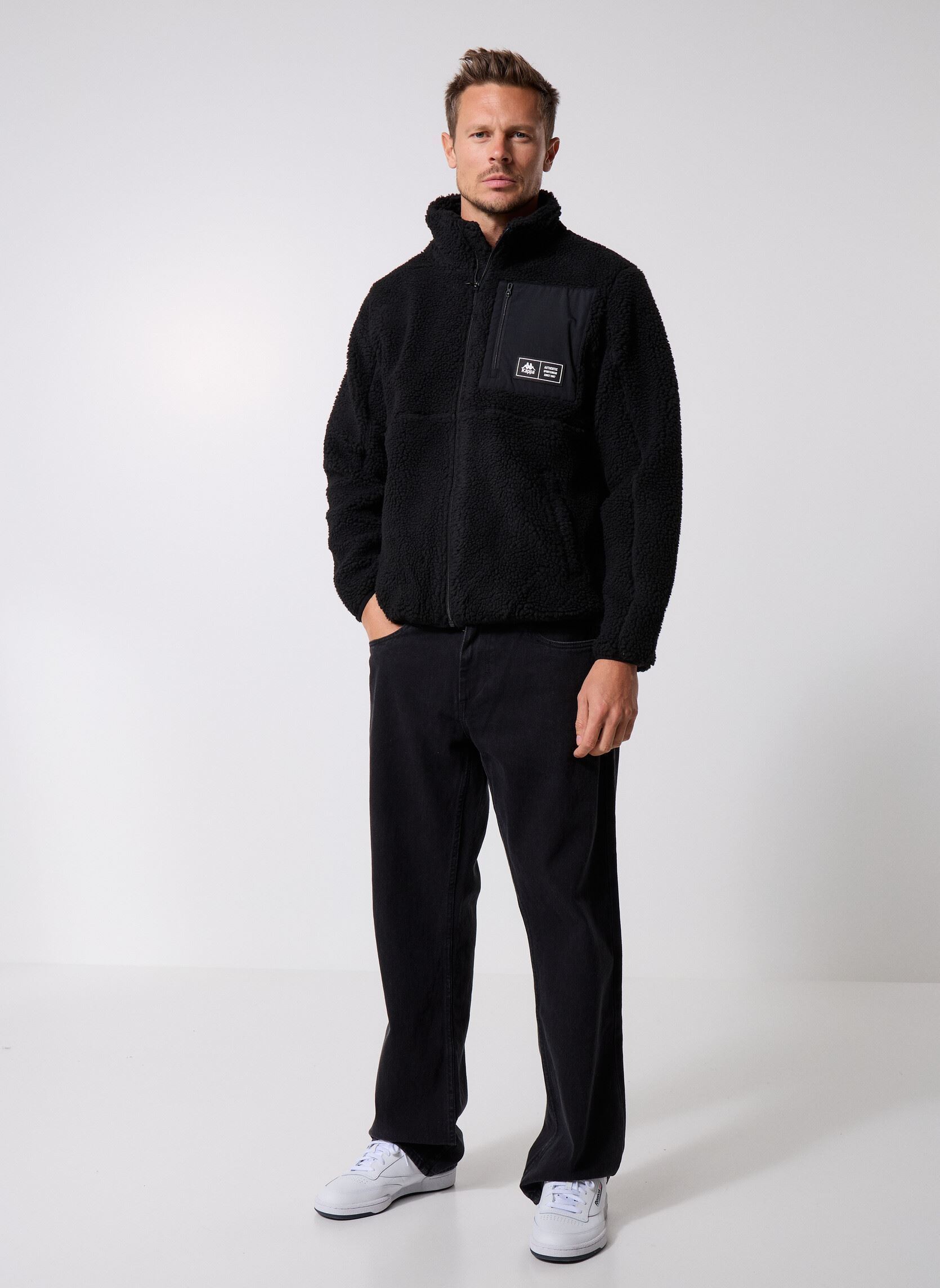 Vestes polaires AUTHENTIC OLYA homme noir Kappa Vestes polaires AUTHENTIC OLYA homme noir BLACK