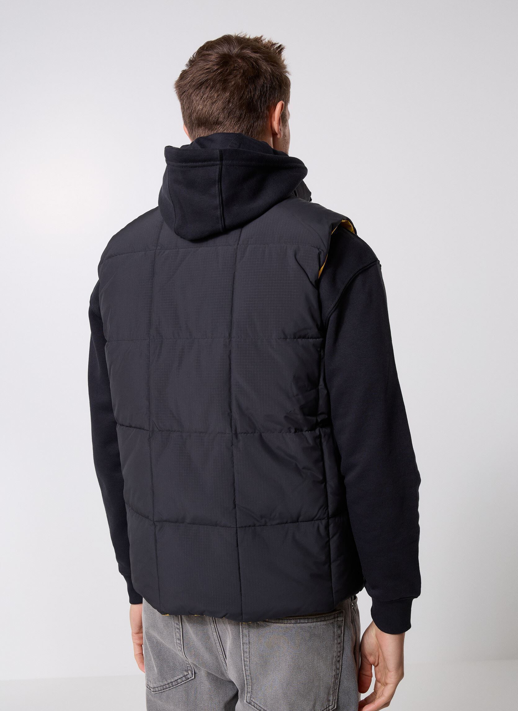 Daunenwesten AUTHENTIC ORVILLE herren schwarz Kappa Daunenwesten AUTHENTIC ORVILLE herren schwarz BLACK/YELLOW SPECTRA