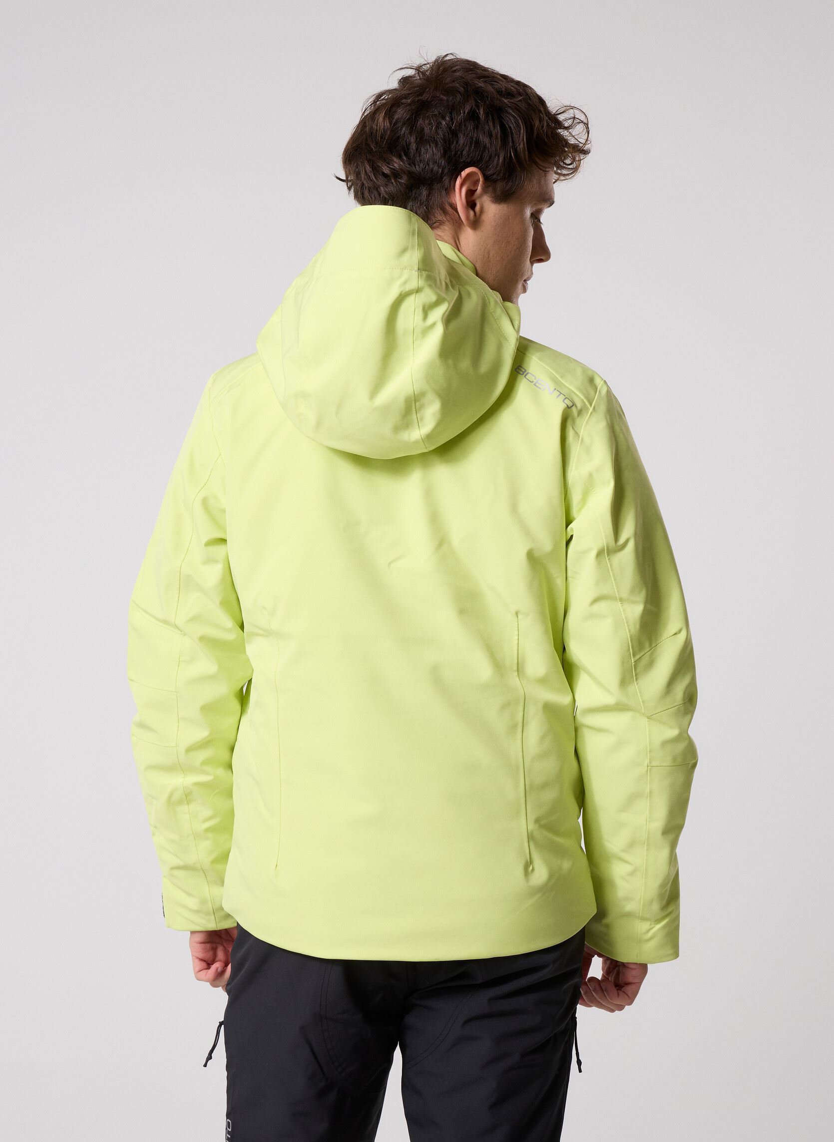Winterjas 8CENTO 806 heren groen Kappa Winterjas 8CENTO 806 heren groen GREEN SUNNY LIME/BLACK