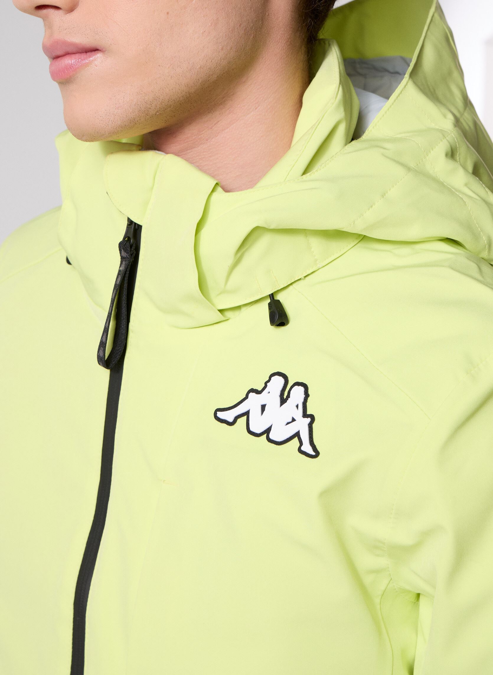 Winterjas 8CENTO 806 heren groen Kappa Winterjas 8CENTO 806 heren groen GREEN SUNNY LIME/BLACK