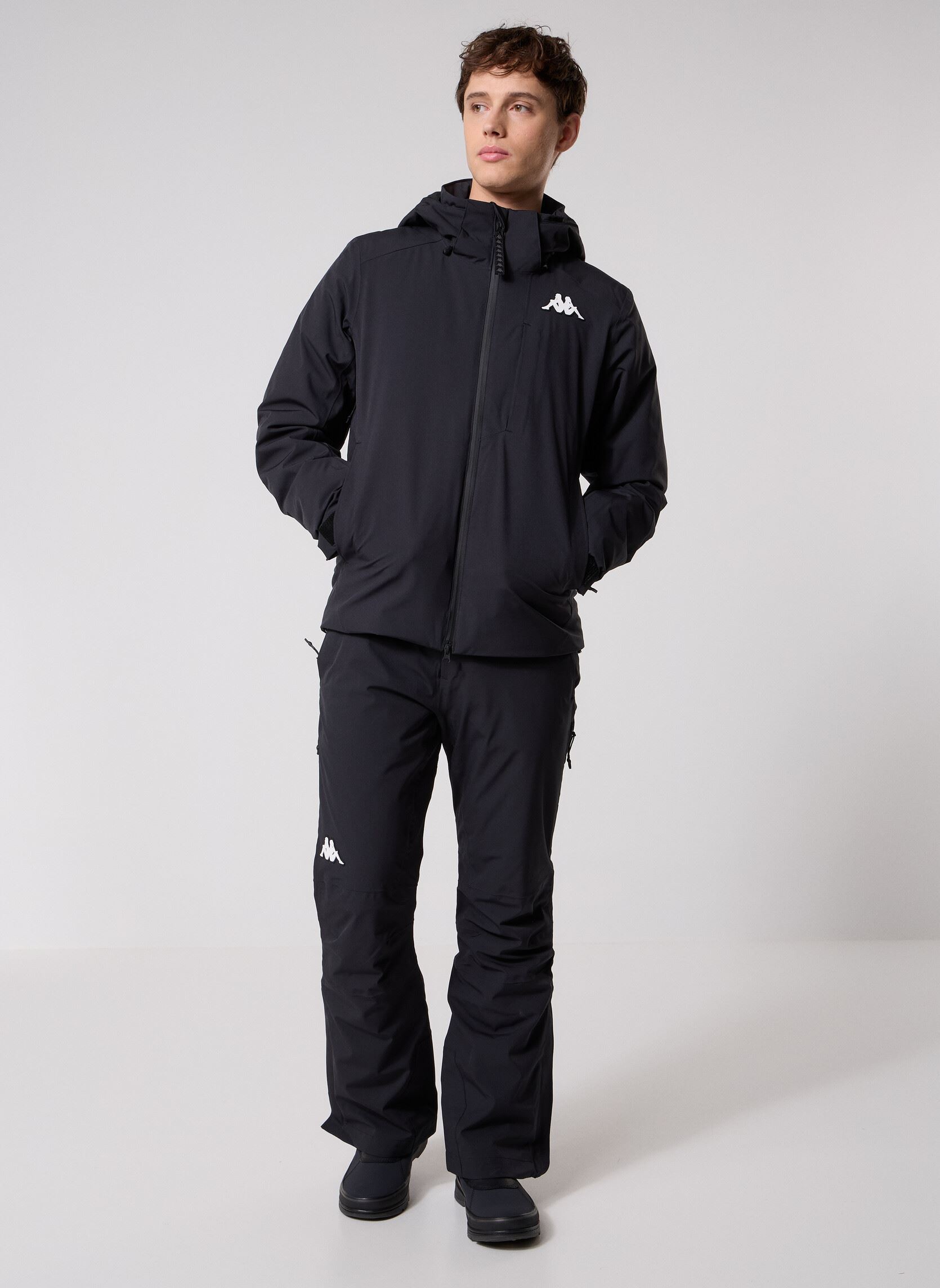 Parkas 8CENTO 806 herren schwarz Kappa Parkas 8CENTO 806 herren schwarz BLACK DK