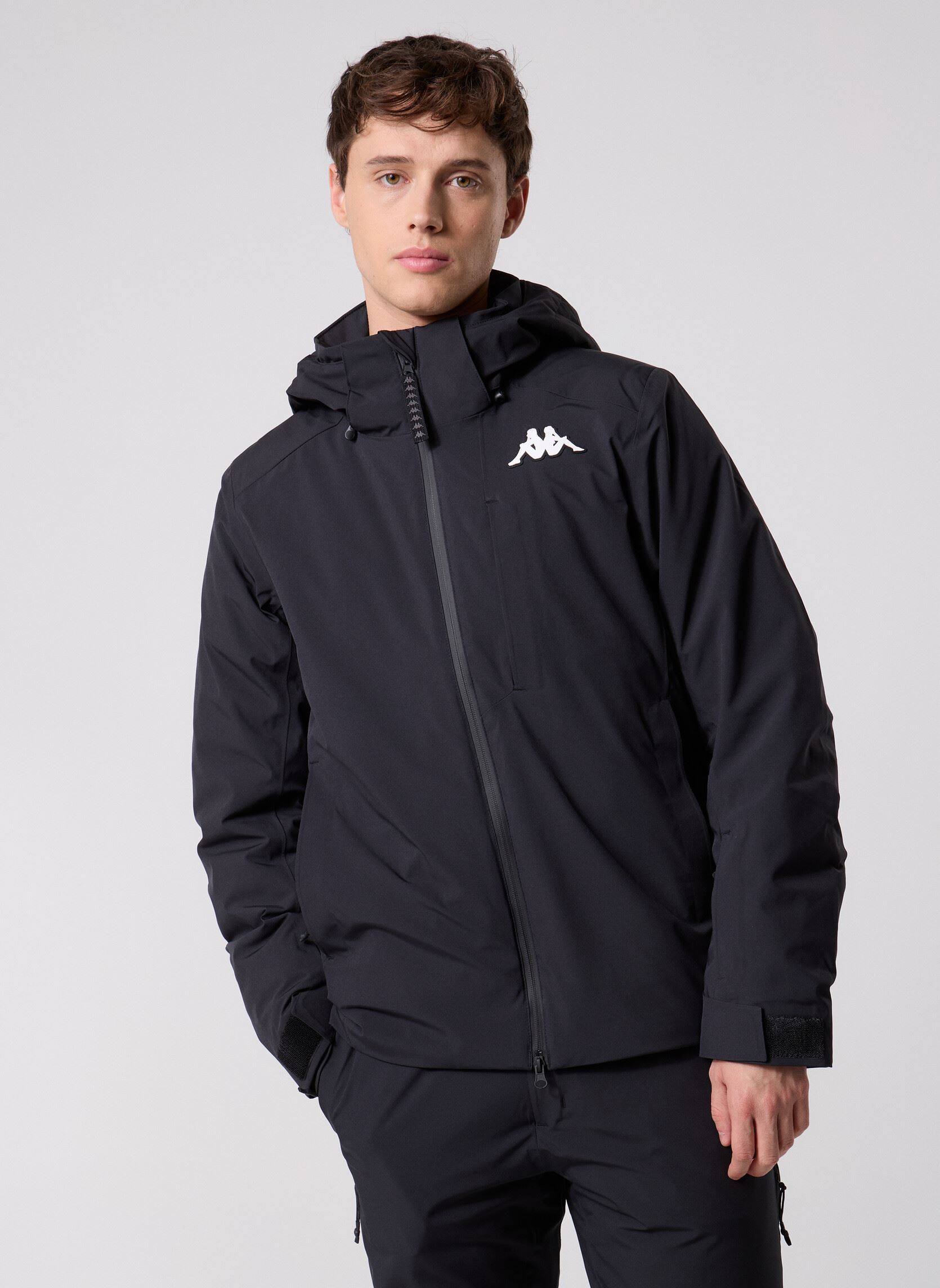 Parkas 8CENTO 806 herren schwarz Kappa Parkas 8CENTO 806 herren schwarz BLACK DK