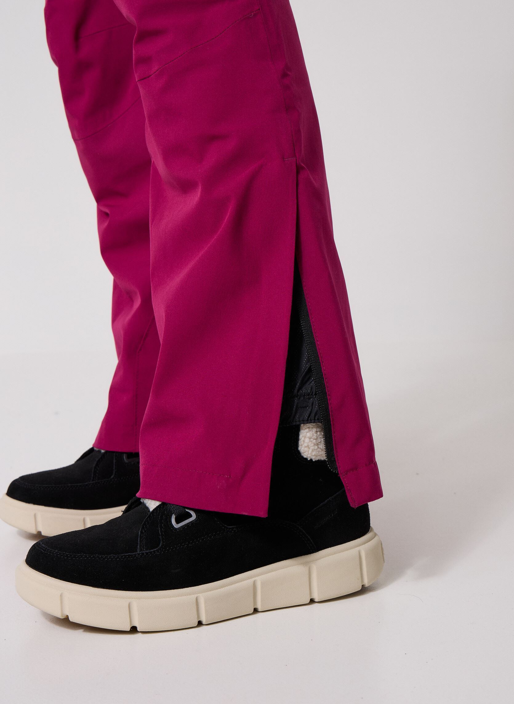 Pantalones rectos 8CENTO 834 mujer violeta Kappa Pantalones rectos 8CENTO 834 mujer violeta RED PLUM
