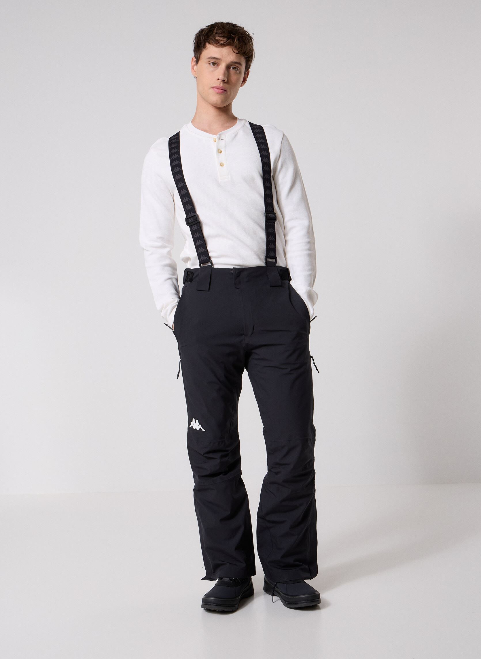 Pantalons droits 8CENTO 864 homme noir Kappa Pantalons droits 8CENTO 864 homme noir BLACK DK