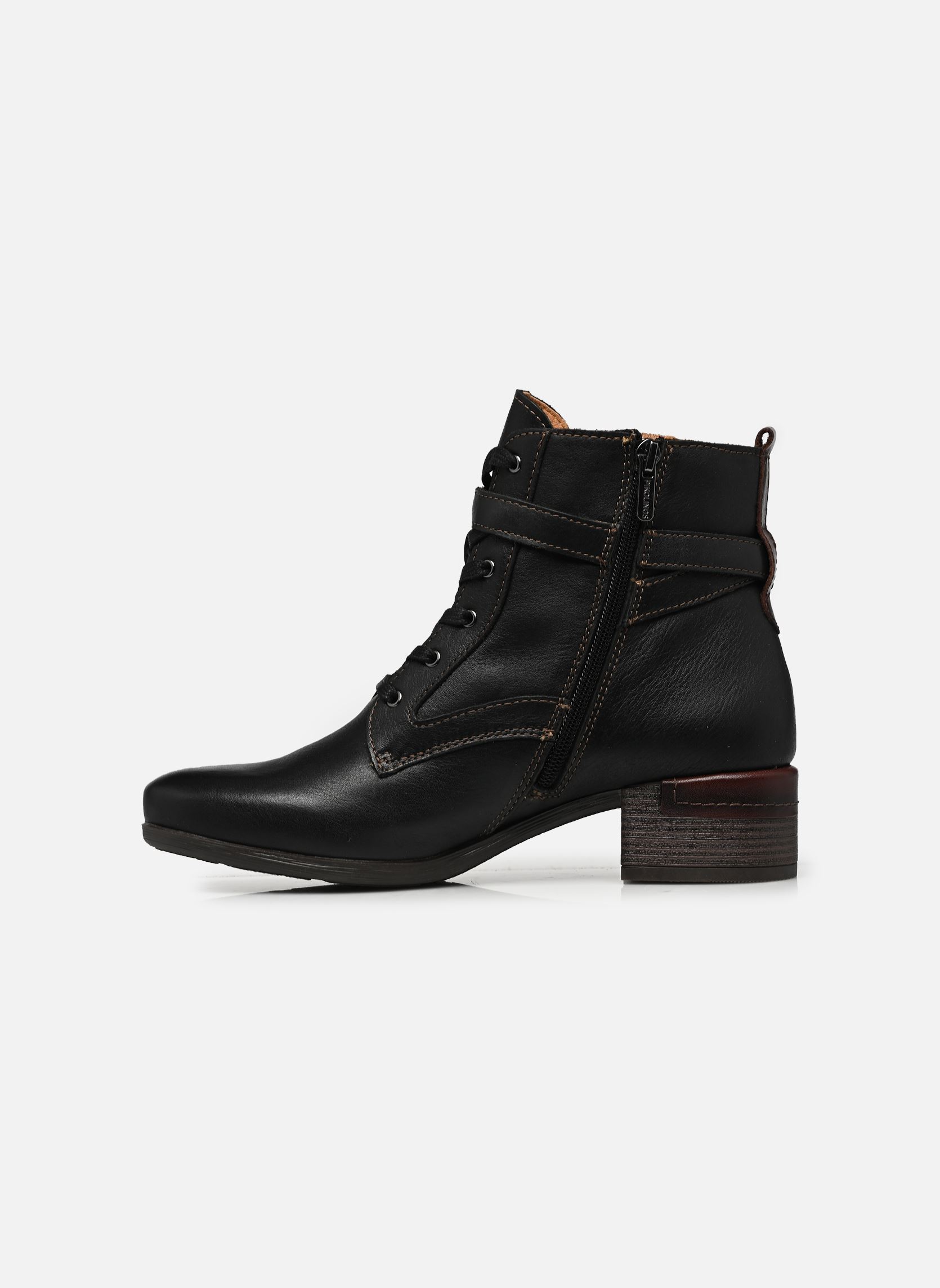 Veterlaarsjes MALAGA W6W-8996C1 dames zwart Pikolinos Veterlaarsjes MALAGA W6W-8996C1 dames zwart BLACK