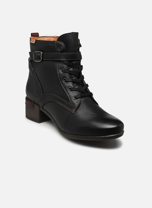 Pikolinos Veterlaarsjes MALAGA W6W-8996C1 dames zwart