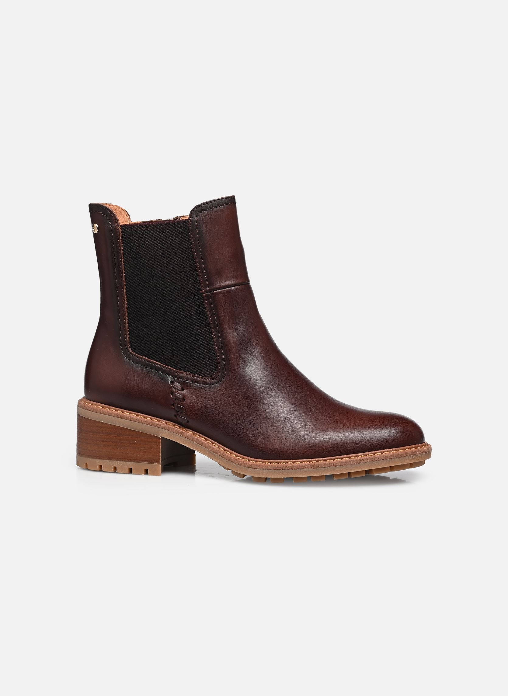 Bottines et boots MEDINA W0D-8792 femme marron Pikolinos Bottines et boots MEDINA W0D-8792 femme marron CAOBA