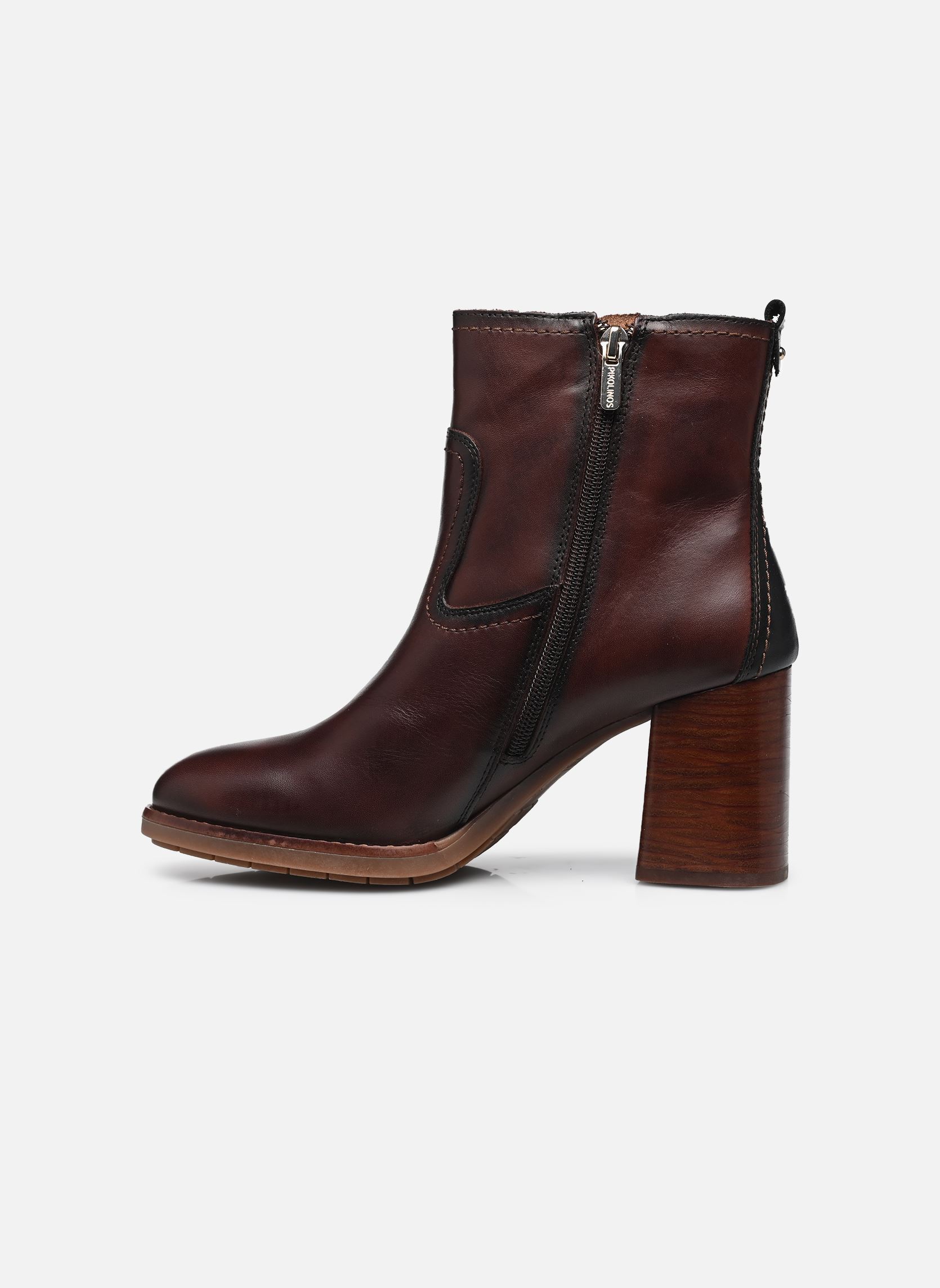 Botines y botas PALENCIA W9U-8945C1 mujer marrón Pikolinos Botines y botas PALENCIA W9U-8945C1 mujer marrón CAOBA