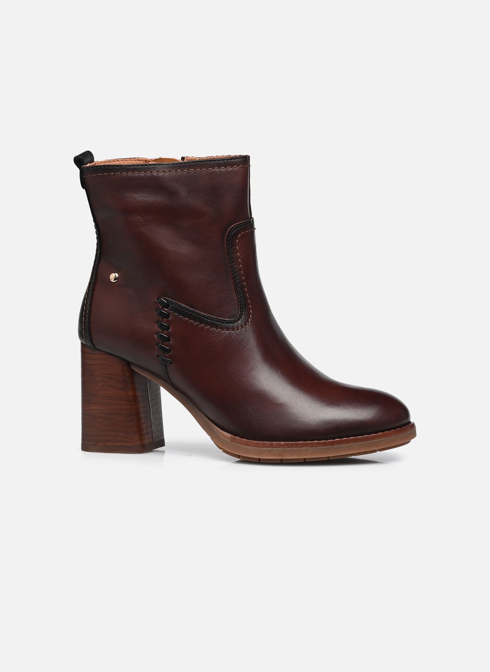 Botines y botas PALENCIA W9U-8945C1 mujer marrón Pikolinos Botines y botas PALENCIA W9U-8945C1 mujer marrón CAOBA