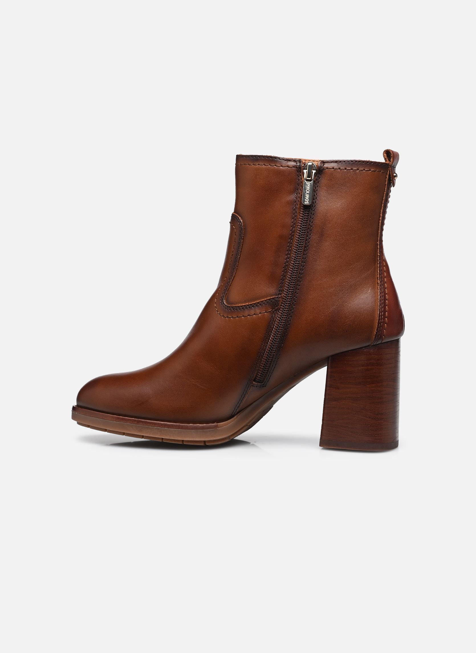Bottines et boots PALENCIA W9U-8945C1 femme marron Pikolinos Bottines et boots PALENCIA W9U-8945C1 femme marron CUERO