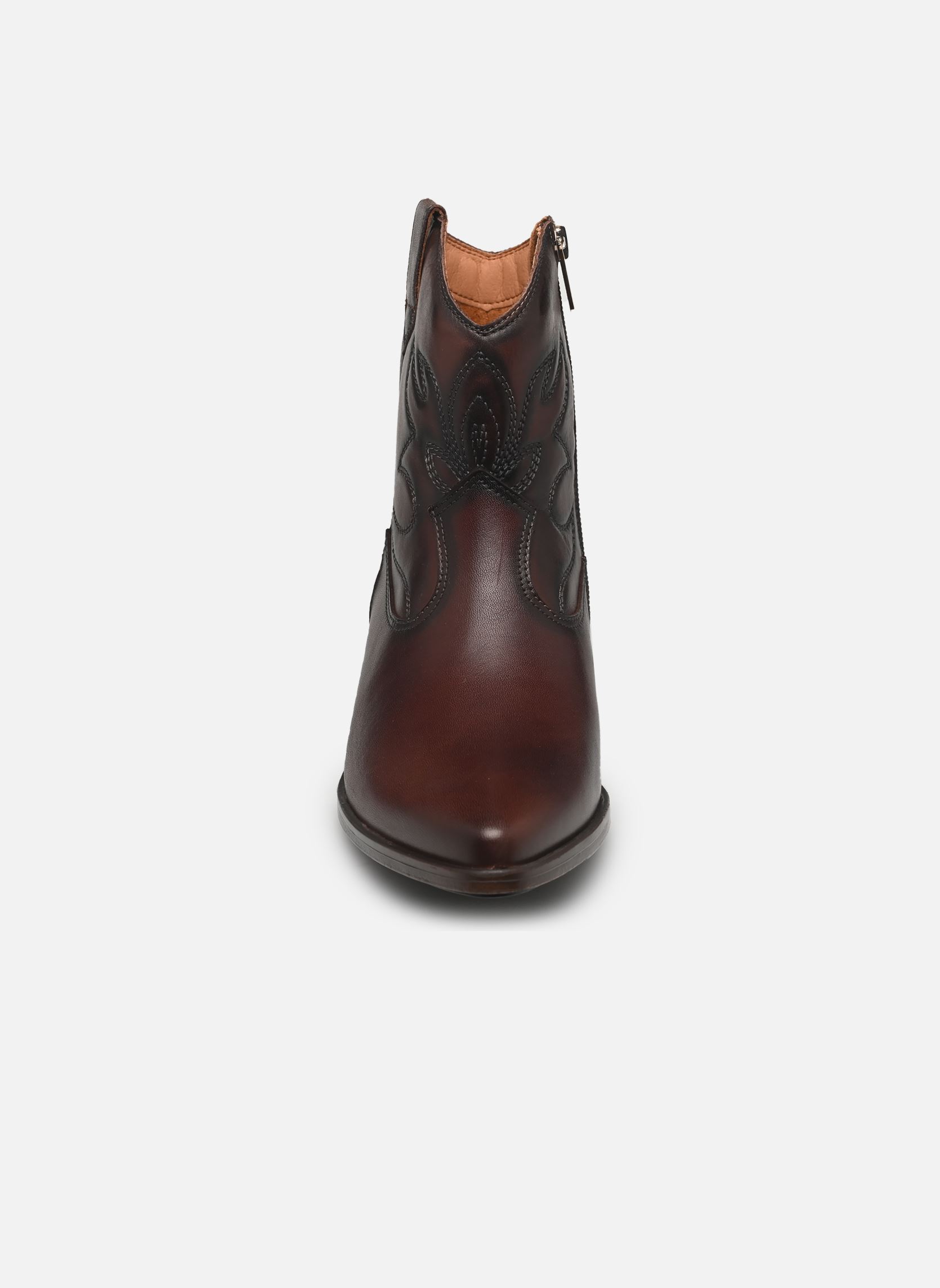 Bottines santiags VERGEL W5Z-8551 femme marron Pikolinos Bottines santiags VERGEL W5Z-8551 femme marron CAOBA