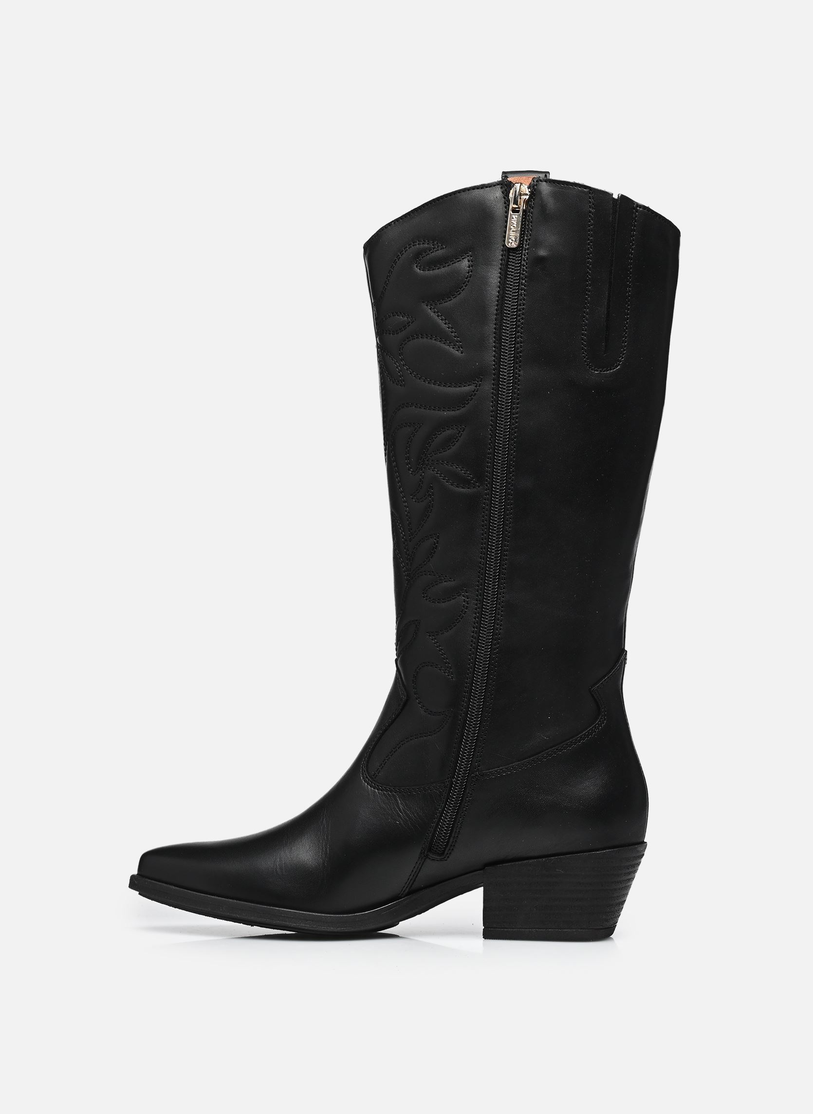 Bottines santiags VERGEL W5Z-9769C1 femme noir Pikolinos Bottines santiags VERGEL W5Z-9769C1 femme noir BLACK