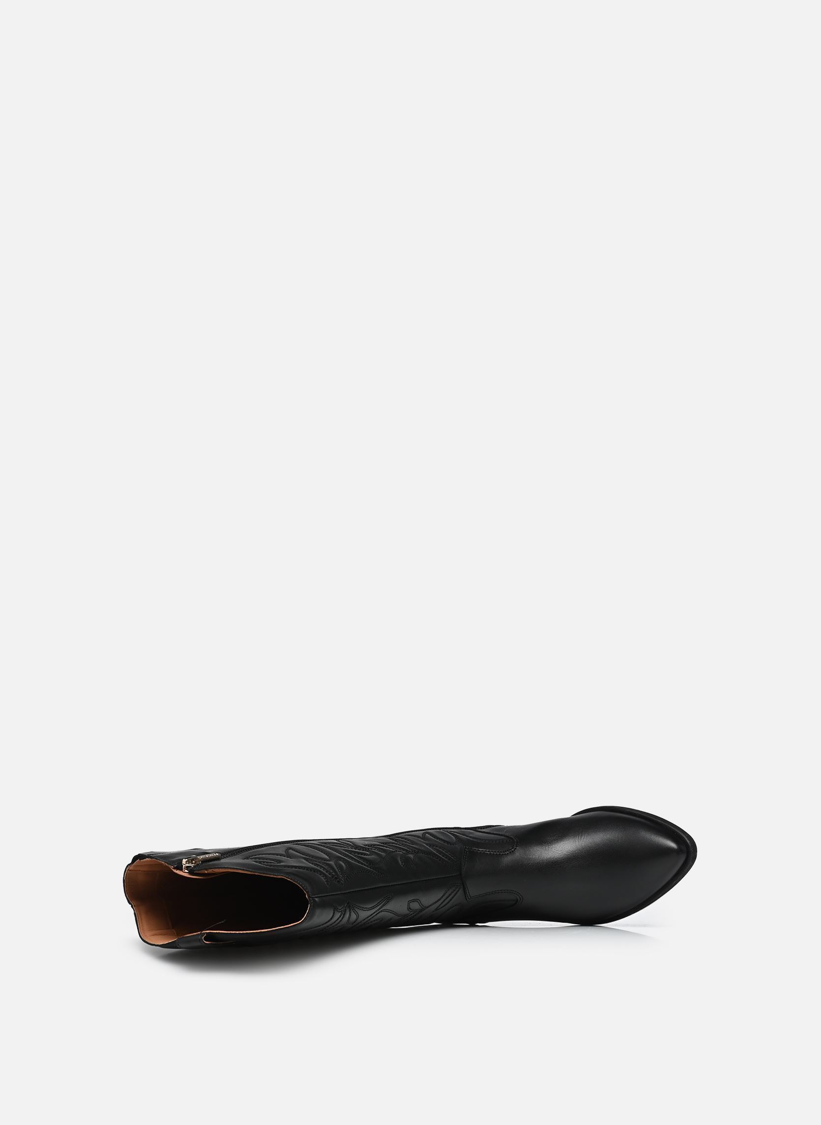Bottines santiags VERGEL W5Z-9769C1 femme noir Pikolinos Bottines santiags VERGEL W5Z-9769C1 femme noir BLACK