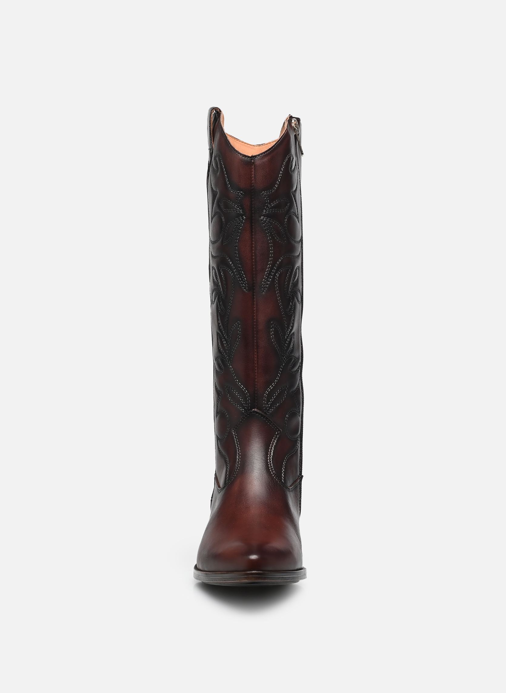 Botines tipo vaquero VERGEL W5Z-9769C1 mujer marrón Pikolinos Botines tipo vaquero VERGEL W5Z-9769C1 mujer marrón CAOBA