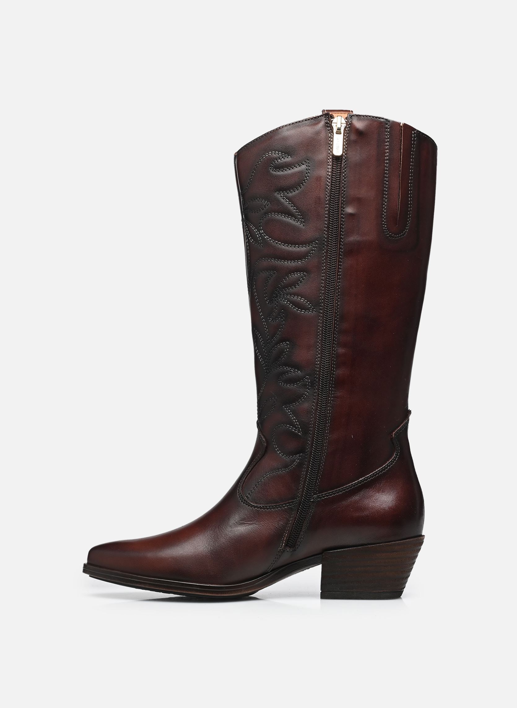 Botines tipo vaquero VERGEL W5Z-9769C1 mujer marrón Pikolinos Botines tipo vaquero VERGEL W5Z-9769C1 mujer marrón CAOBA