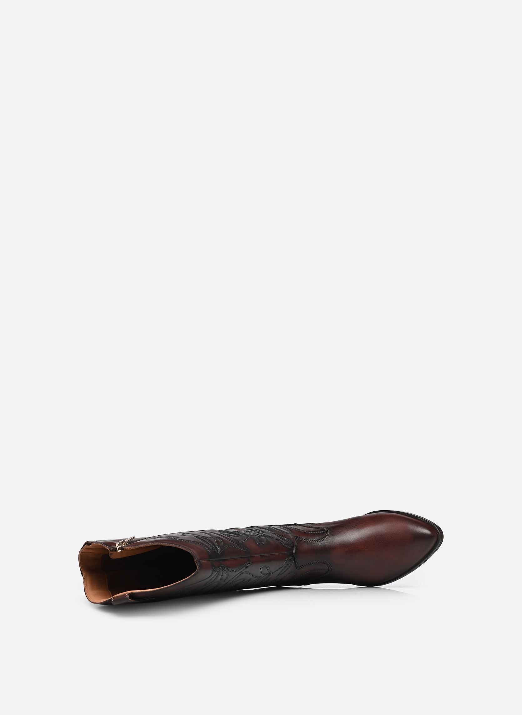 Botines tipo vaquero VERGEL W5Z-9769C1 mujer marrón Pikolinos Botines tipo vaquero VERGEL W5Z-9769C1 mujer marrón CAOBA
