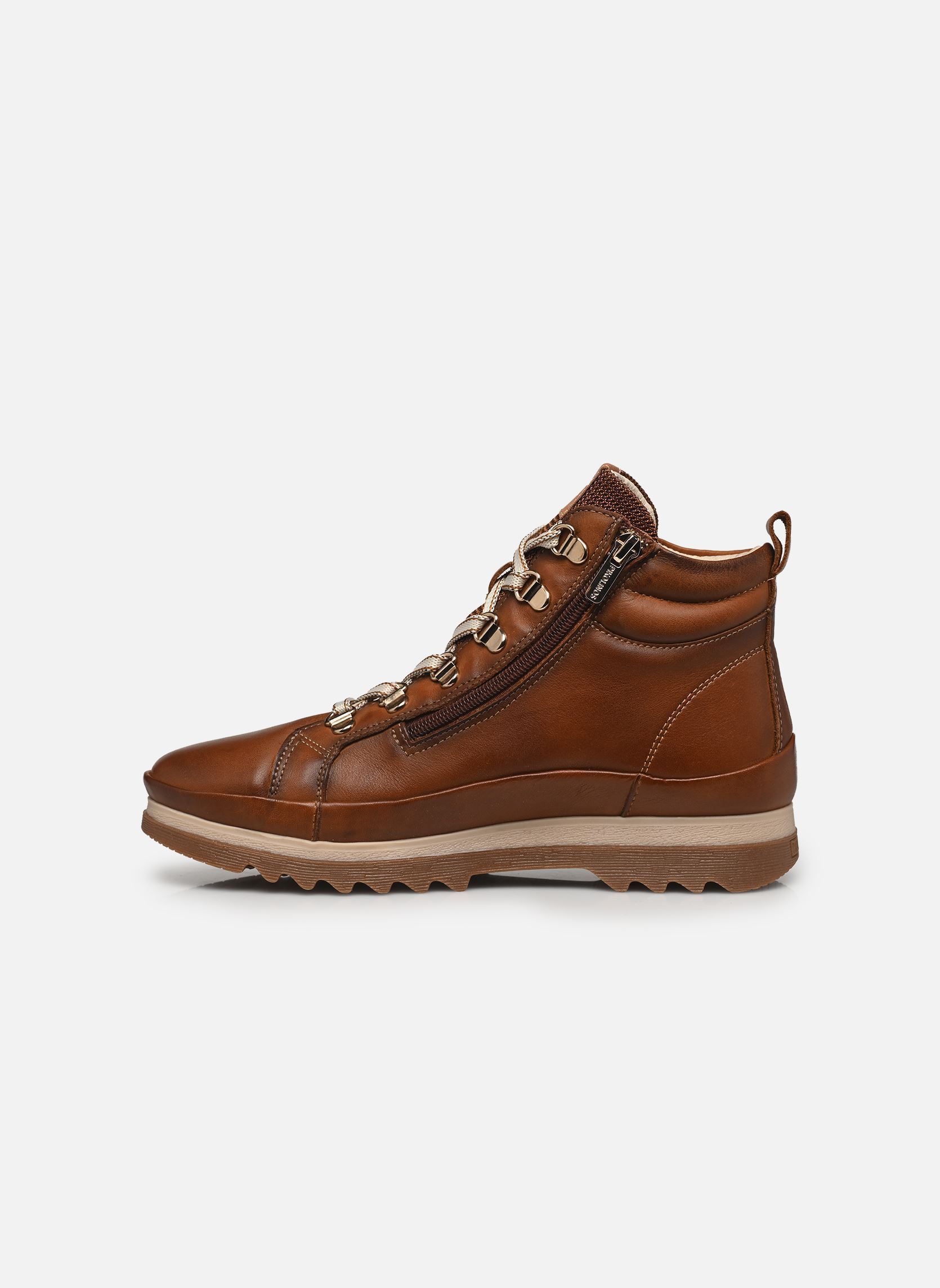 Veterlaarsjes VIGO W3W-N8564ST dames bruin Pikolinos Veterlaarsjes VIGO W3W-N8564ST dames bruin BRANDY