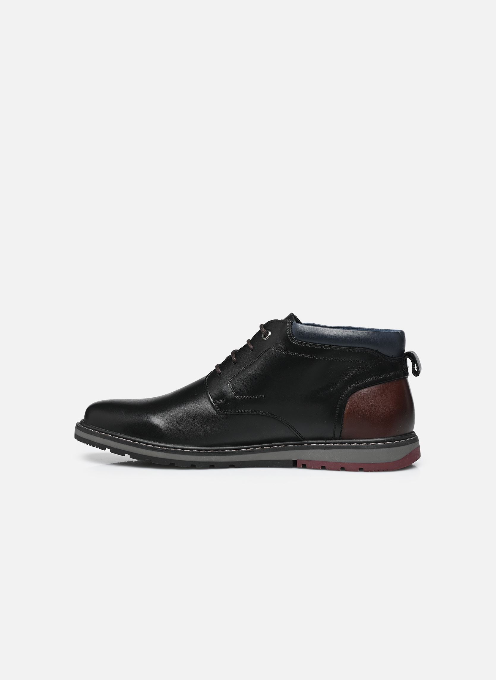 Botines con cordones BERNA M8J-8181C1 hombre marrón Pikolinos Botines con cordones BERNA M8J-8181C1 hombre marrón BLACK