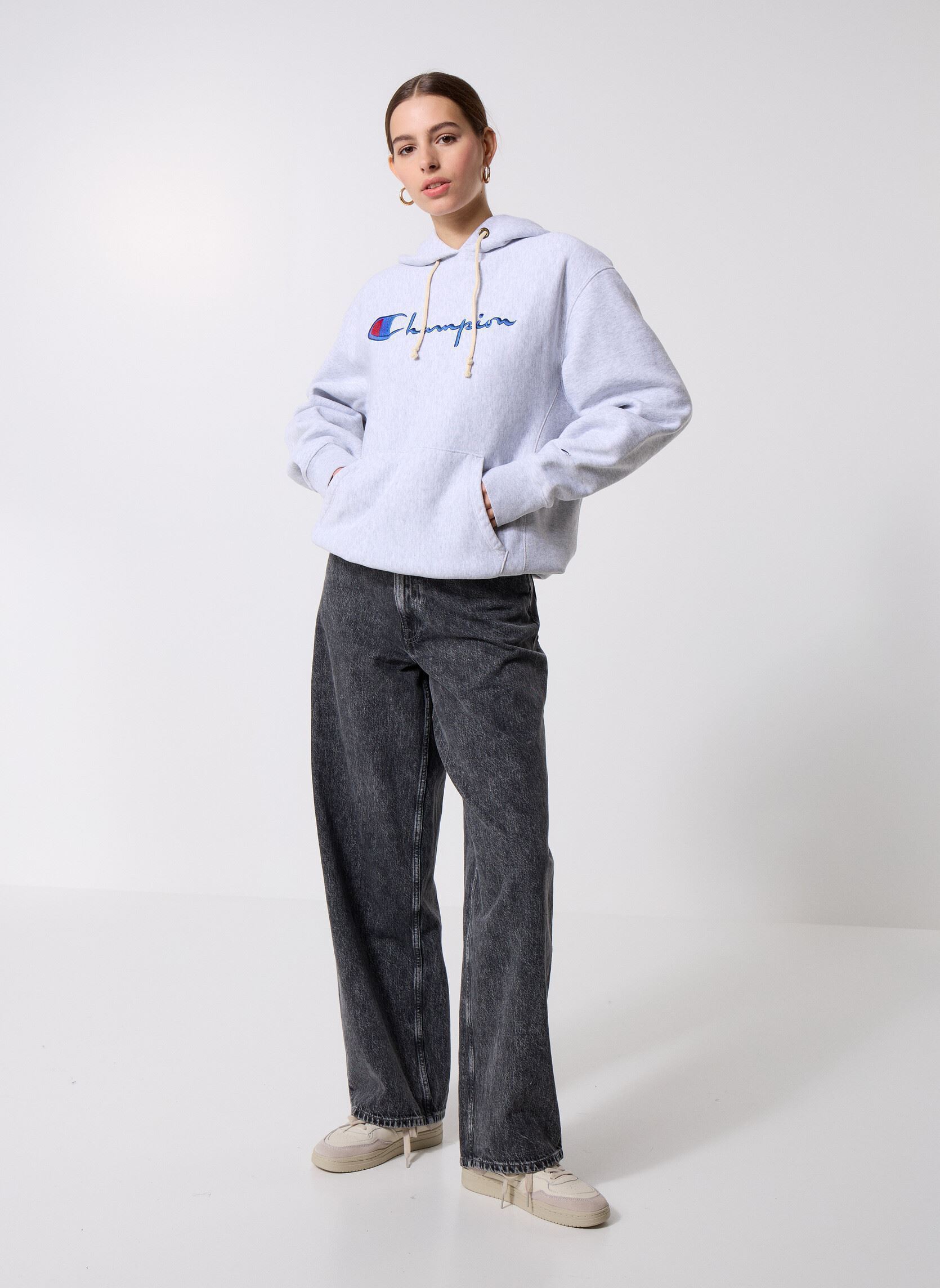 Hoodies 221337 grijs Champion Hoodies 221337 grijs EM004 W