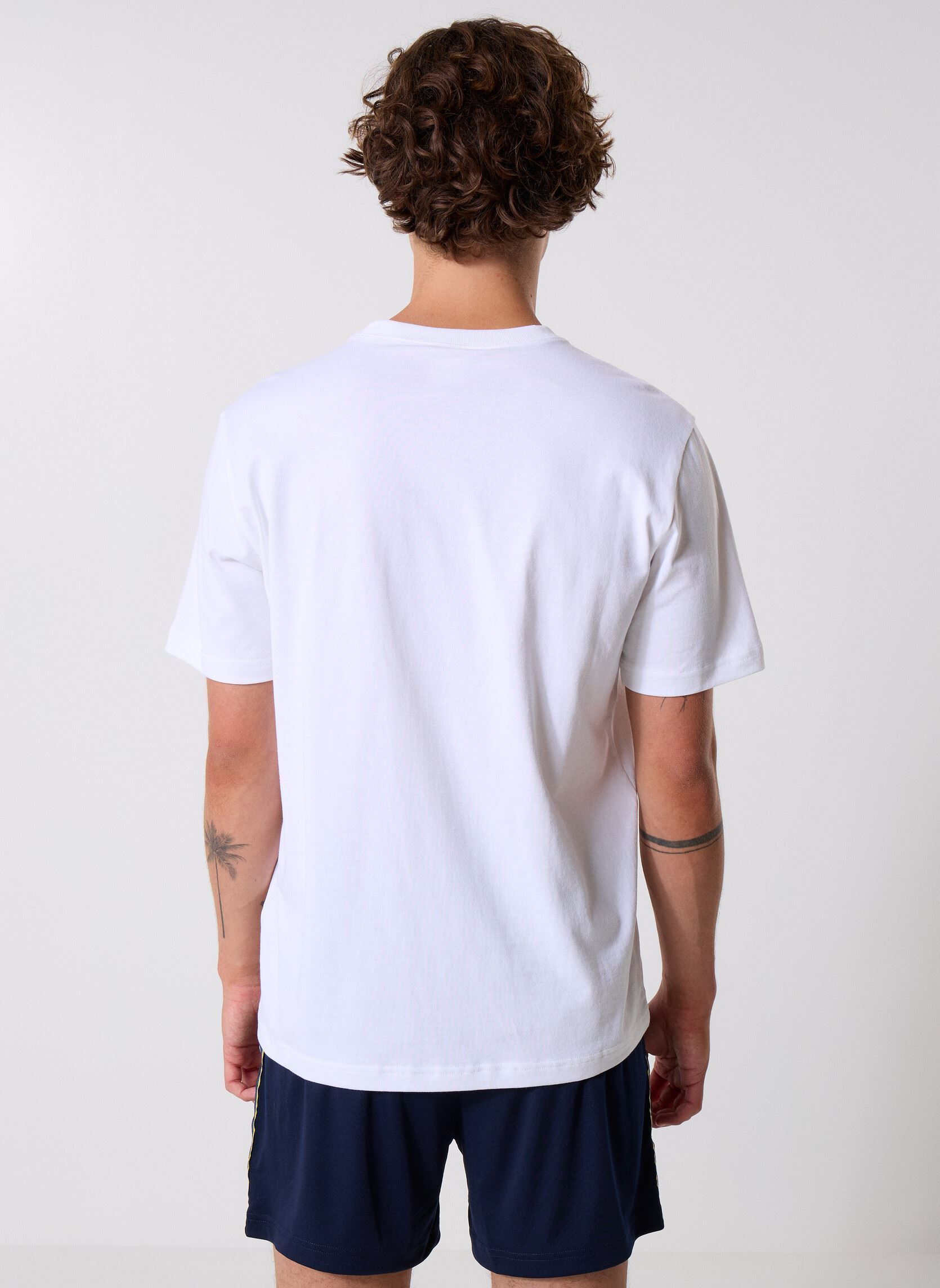 T-shirts met korte mouwen 221339 heren wit Champion T-shirts met korte mouwen 221339 heren wit WW001