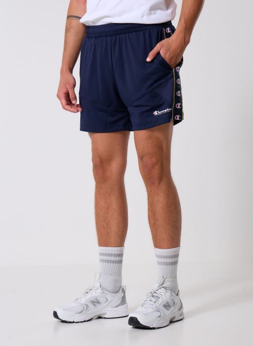 Champion Shorts de sport 221856 homme bleu