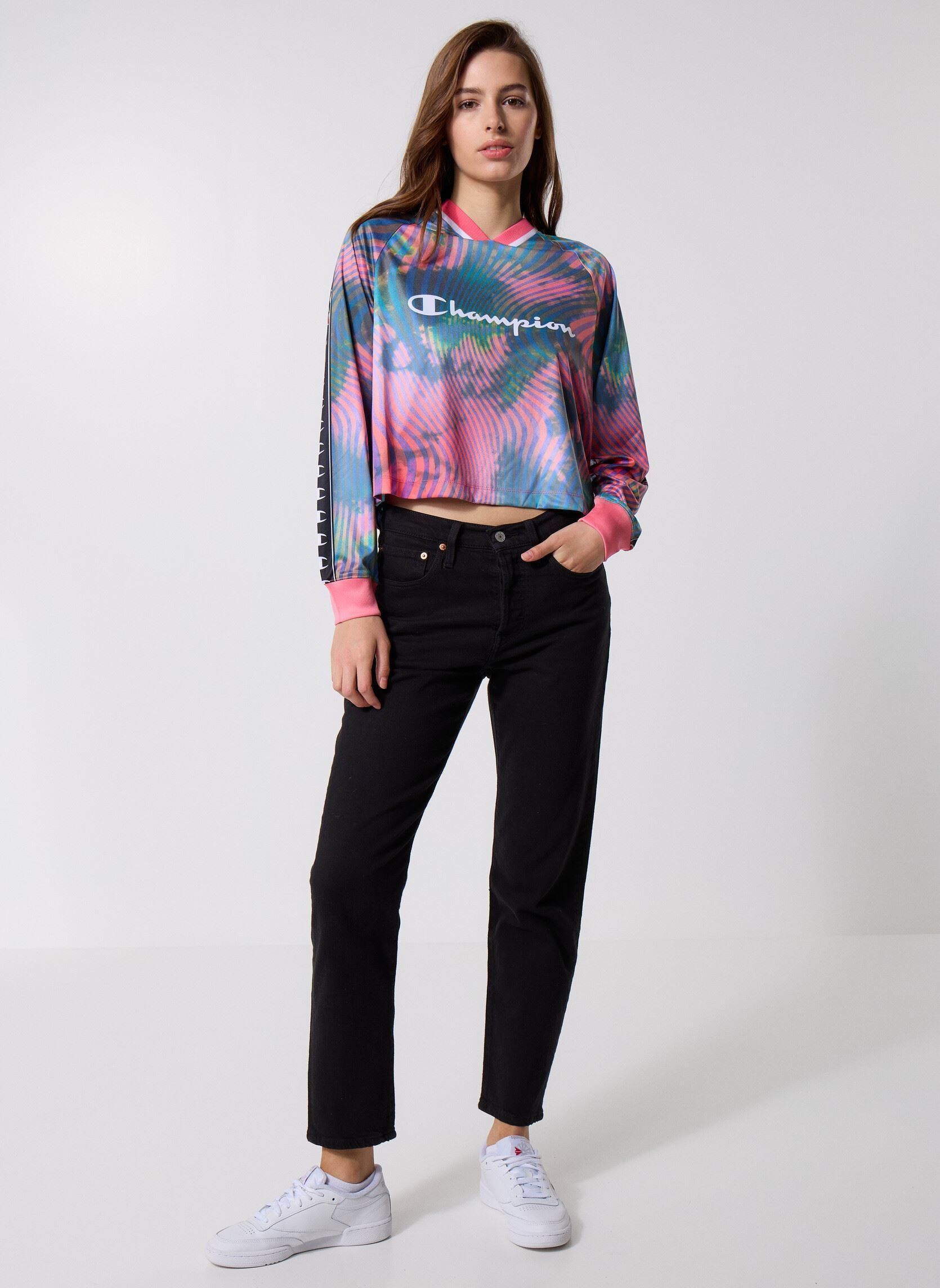 Langarm-Poloshirts 118444 damen mehrfarbig Champion Langarm-Poloshirts 118444 damen mehrfarbig PL061