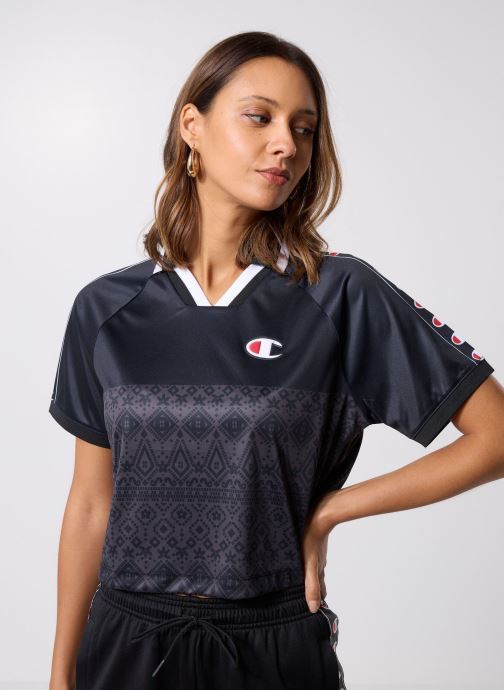Champion Polos manches courtes 118371 femme noir