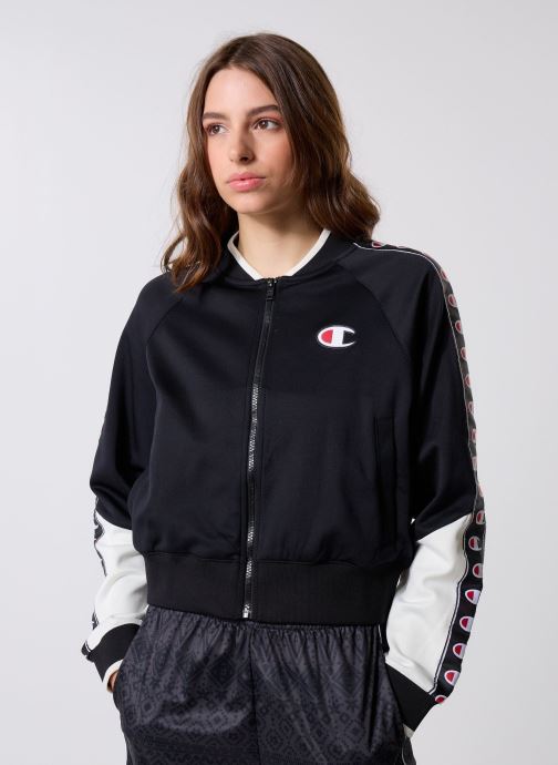 Champion Vestes de survêtement 118373 femme noir