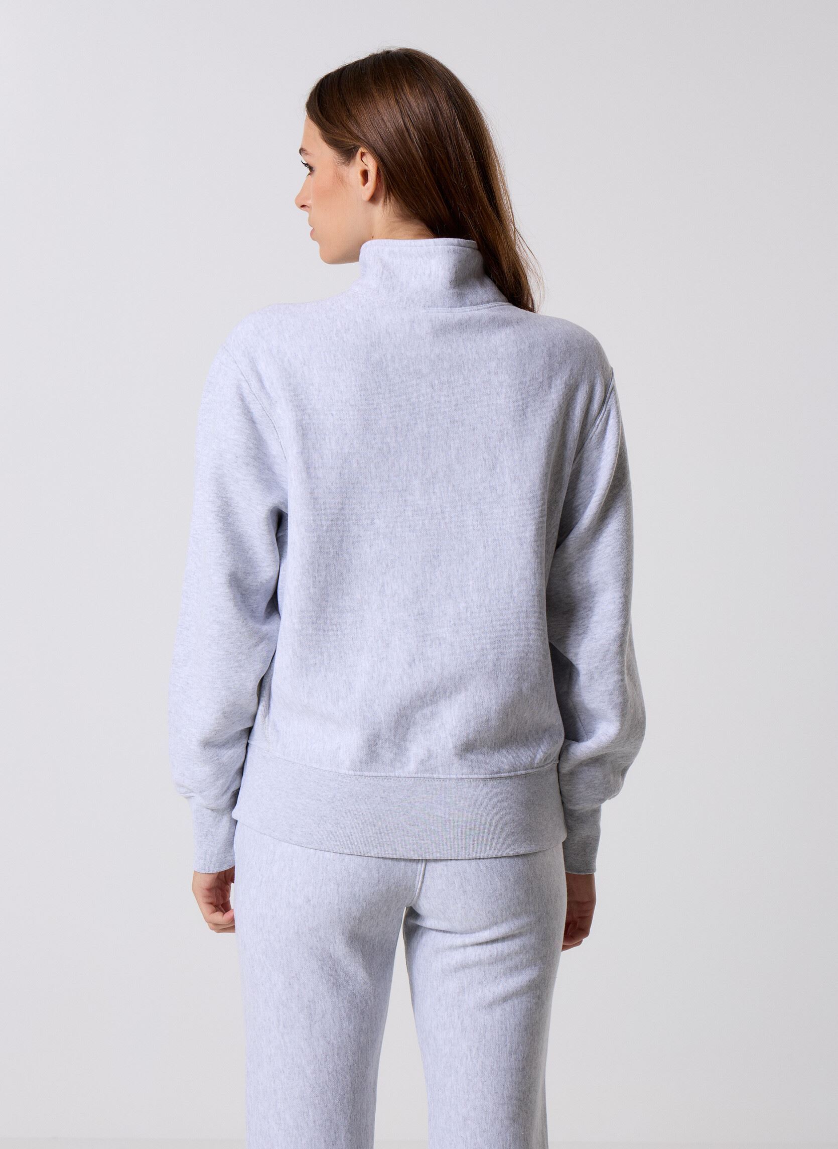 Sweats zippés 118054 femme gris Champion Sweats zippés 118054 femme gris EM004