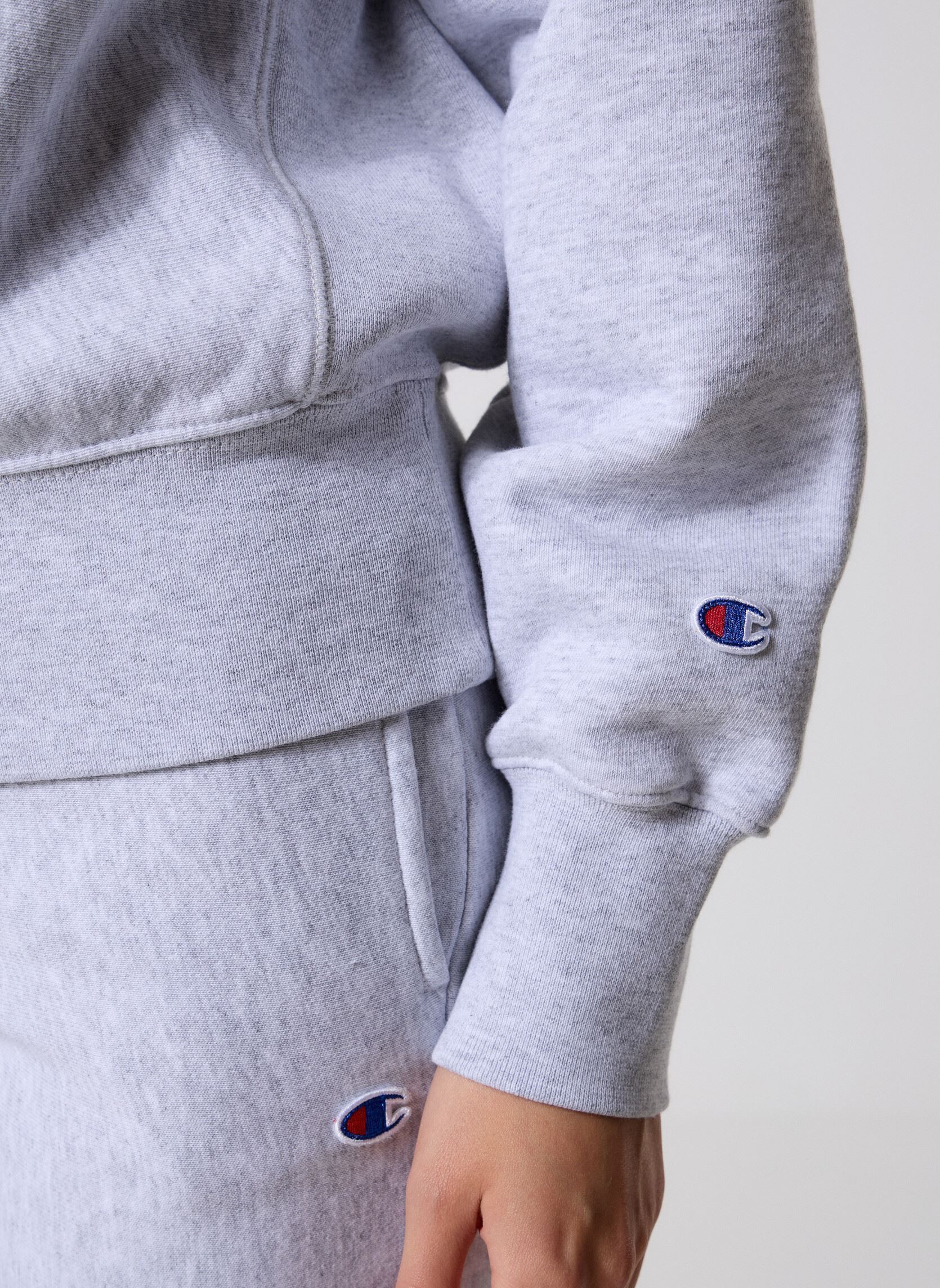 Sweats zippés 118054 femme gris Champion Sweats zippés 118054 femme gris EM004
