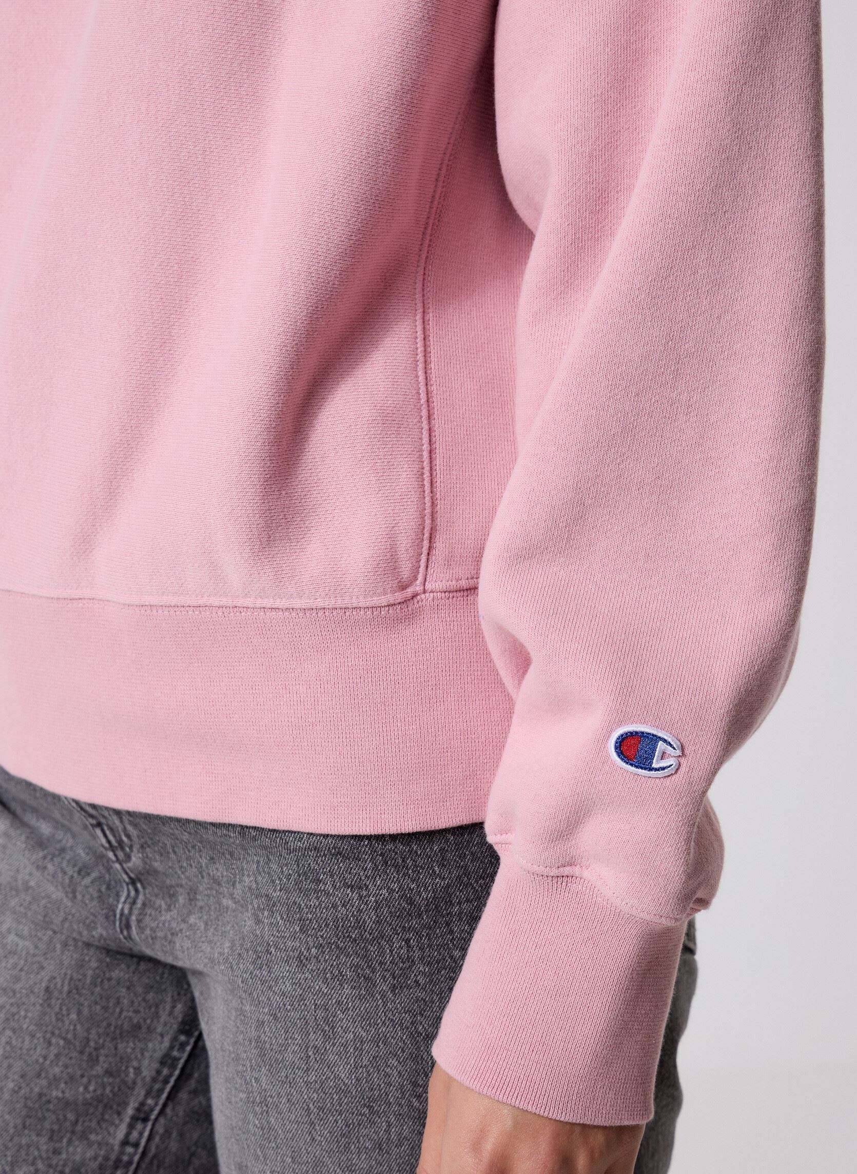 Sweatshirts mit Reißverschluss 118054 damen rosa Champion Sweatshirts mit Reißverschluss 118054 damen rosa PS090
