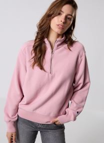 Sweats zippés 118054 femme gris