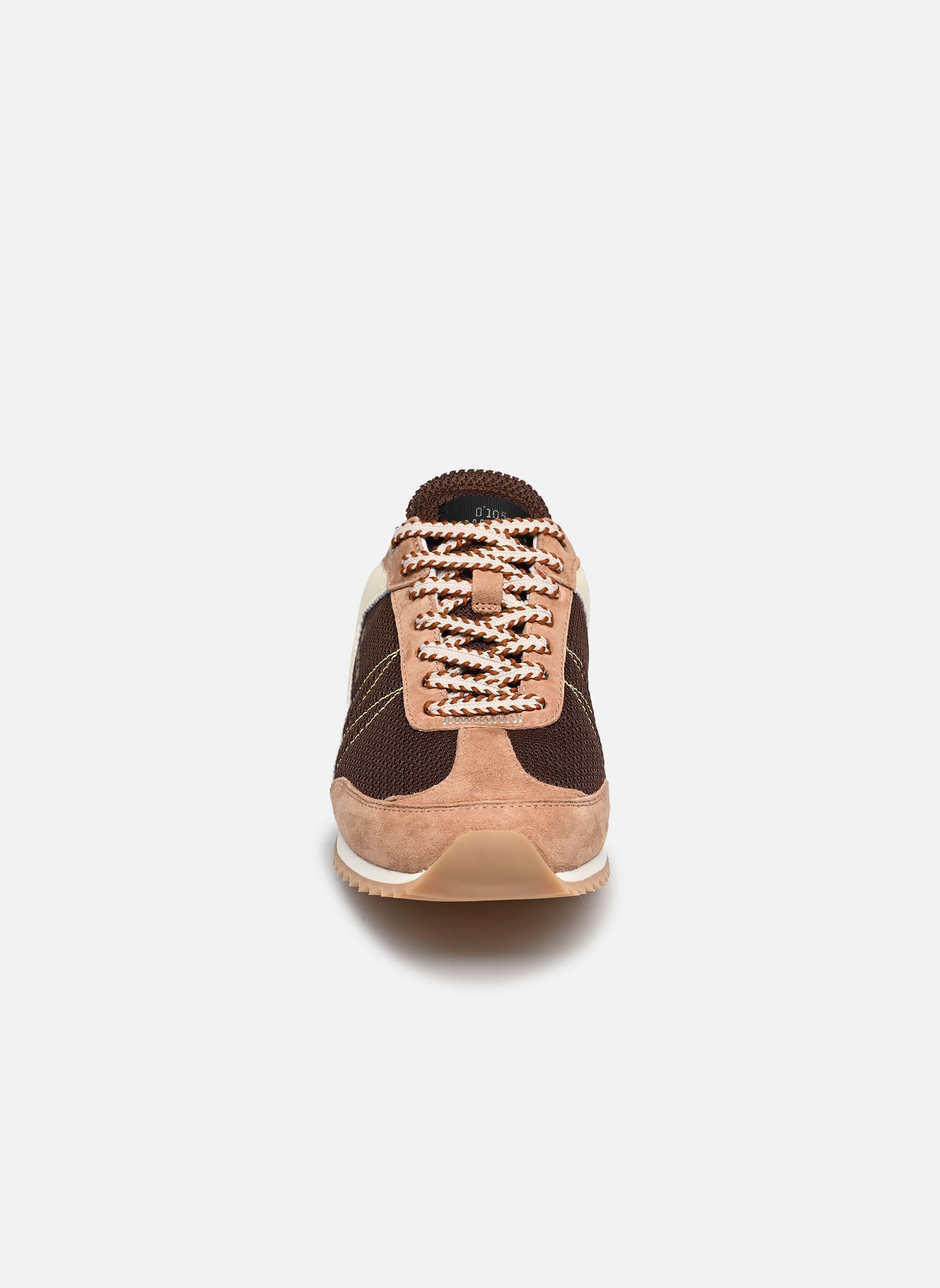 Baskets basses Lina femme marron 0-105 Baskets basses Lina femme marron CHOCOLATE