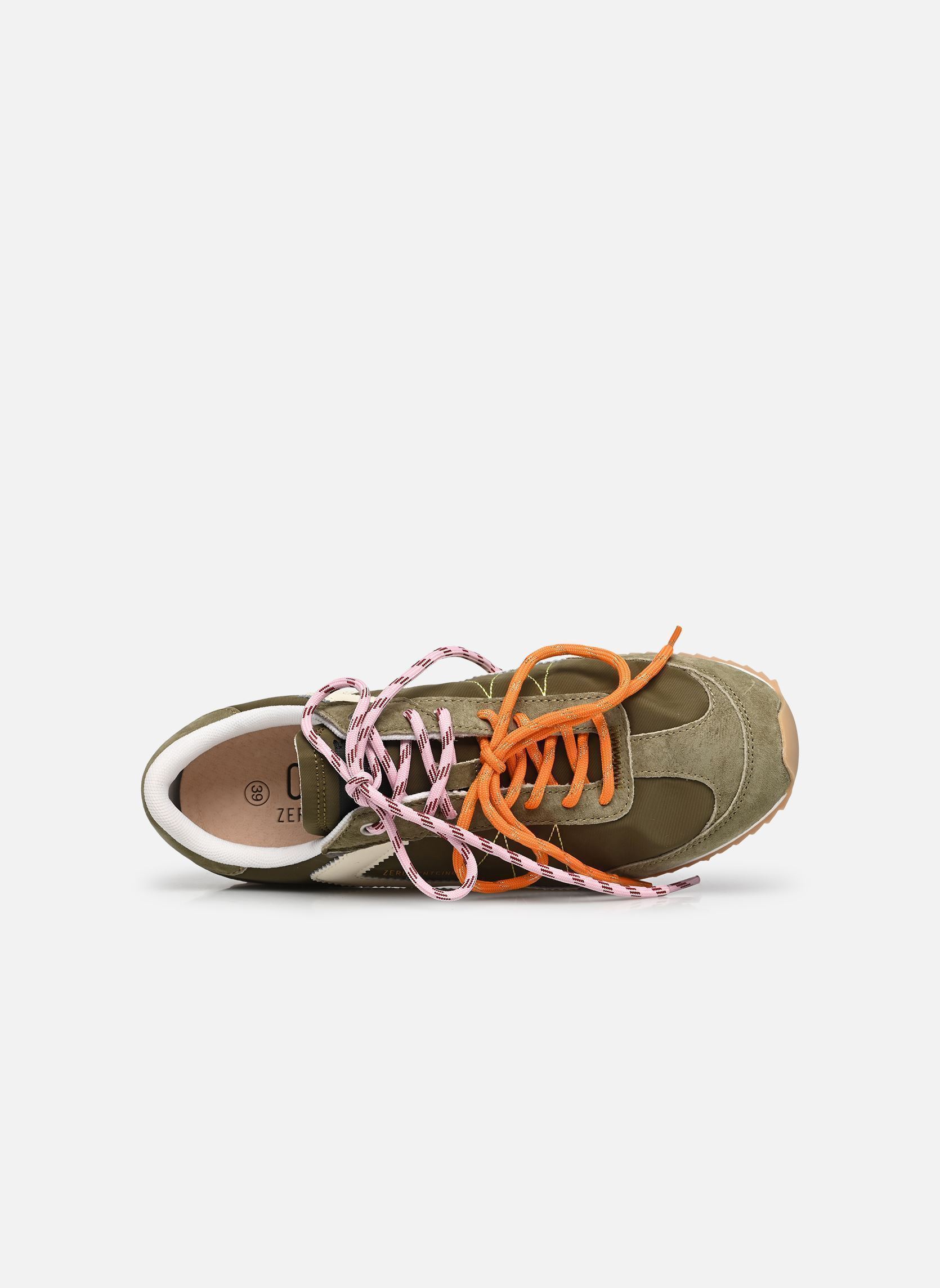 Baskets basses Lina femme vert 0-105 Baskets basses Lina femme vert LIZARD