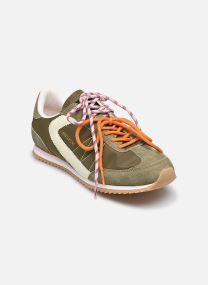 Baskets basses Lina femme vert