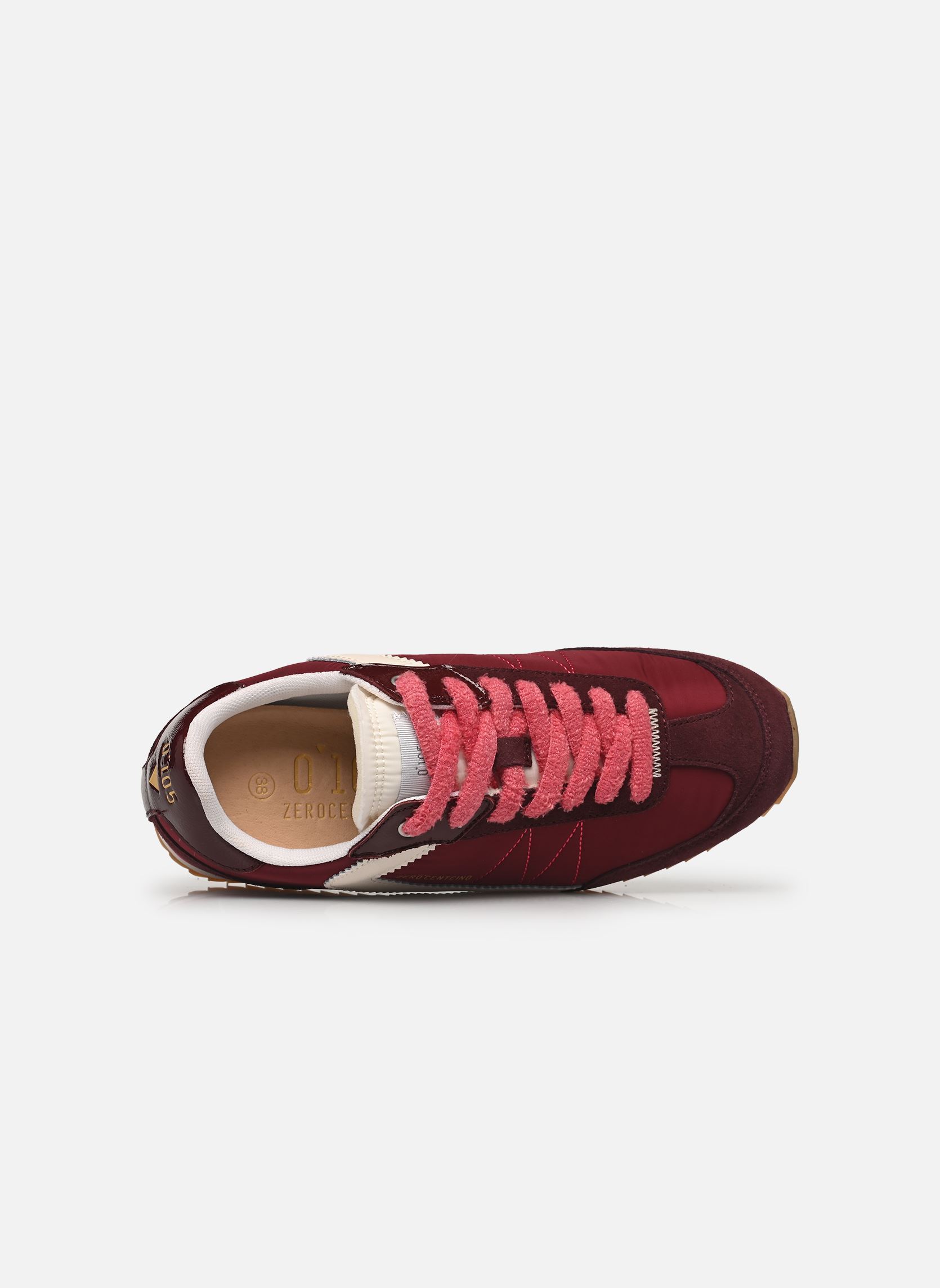 Baskets Lina femme bordeaux 0-105 Baskets Lina femme bordeaux Bordeau