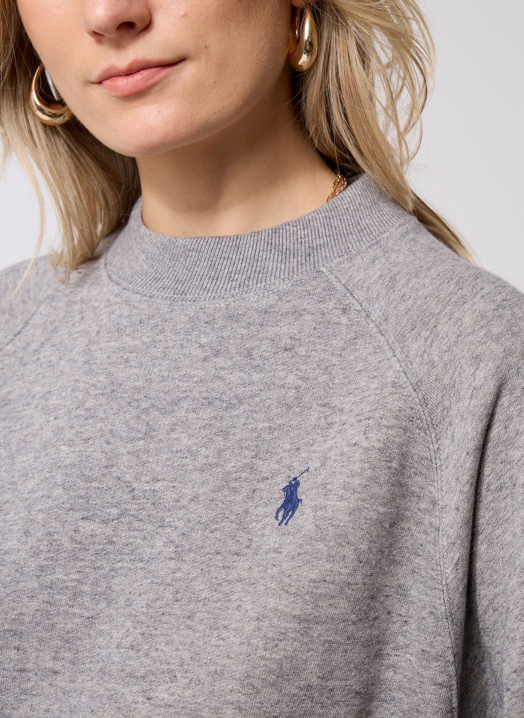 Sweater Knit-Sweatshirt dames grijs Polo Ralph Lauren Sweater Knit-Sweatshirt dames grijs DARK VINTAGE HEATHER