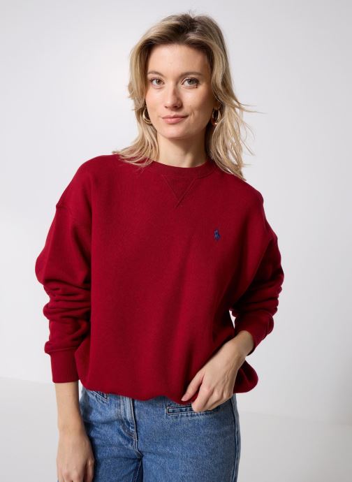 Polo Ralph Lauren Sweater Knit-Sweatshirt dames rood