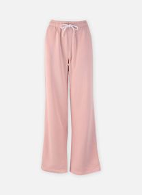 Bas de jogging Pantalon de jogging en molleton à jambe femme blanc