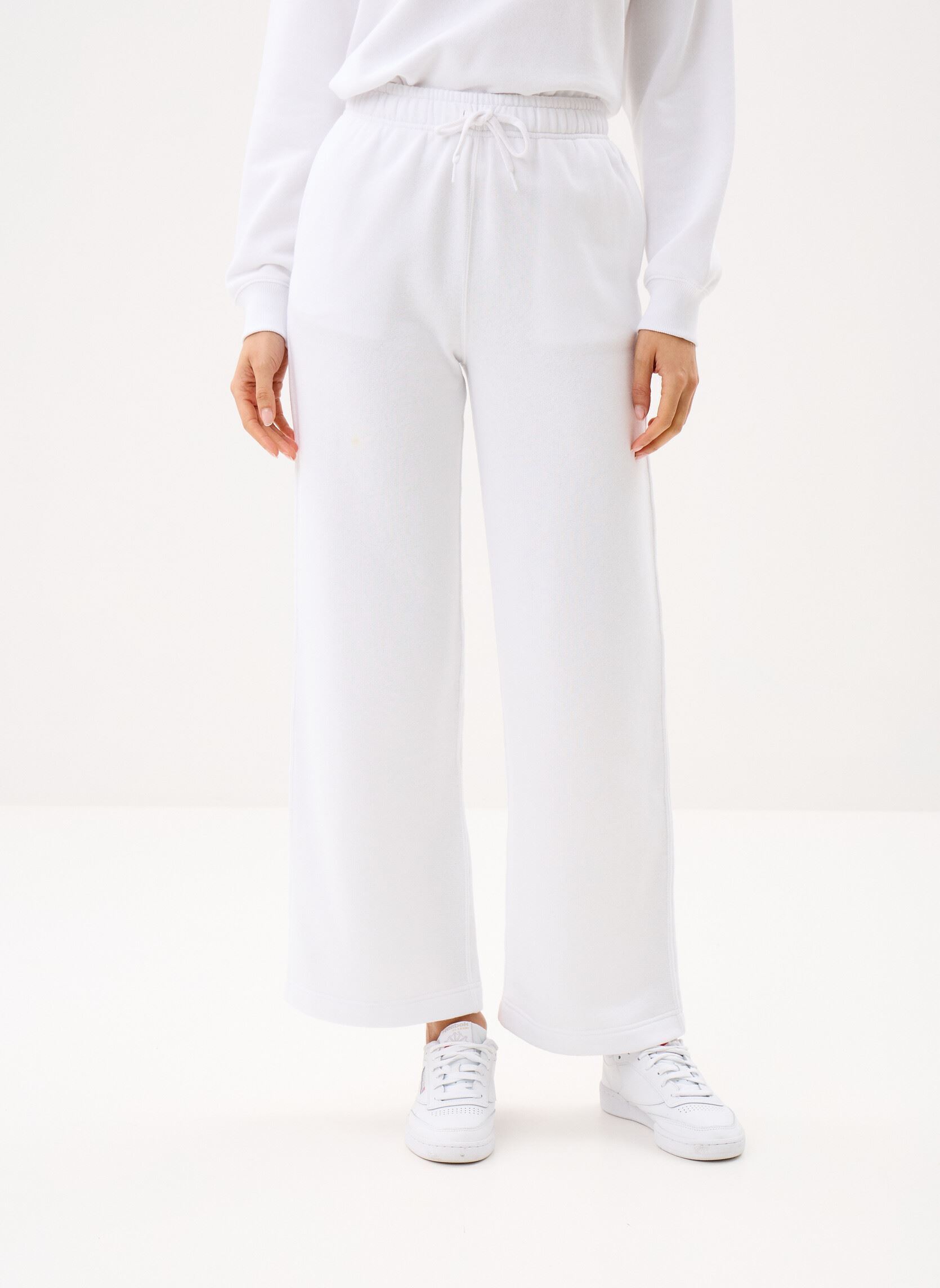 Vêtements Polo Ralph Lauren Pantalon de jogging en molleton à jambe large pour Femme - vue 1