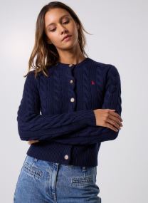 Gilets Sweater-Cardigan femme bleu Polo Ralph Lauren Gilets Sweater-Cardigan femme bleu HUNTER NAVY