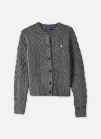 Vesten Sweater-Cardigan dames grijs Polo Ralph Lauren Vesten Sweater-Cardigan dames grijs FLANNEL GREY HEATHER