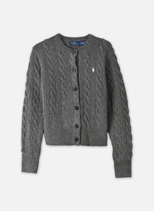 Polo Ralph Lauren Gilets Sweater-Cardigan femme gris