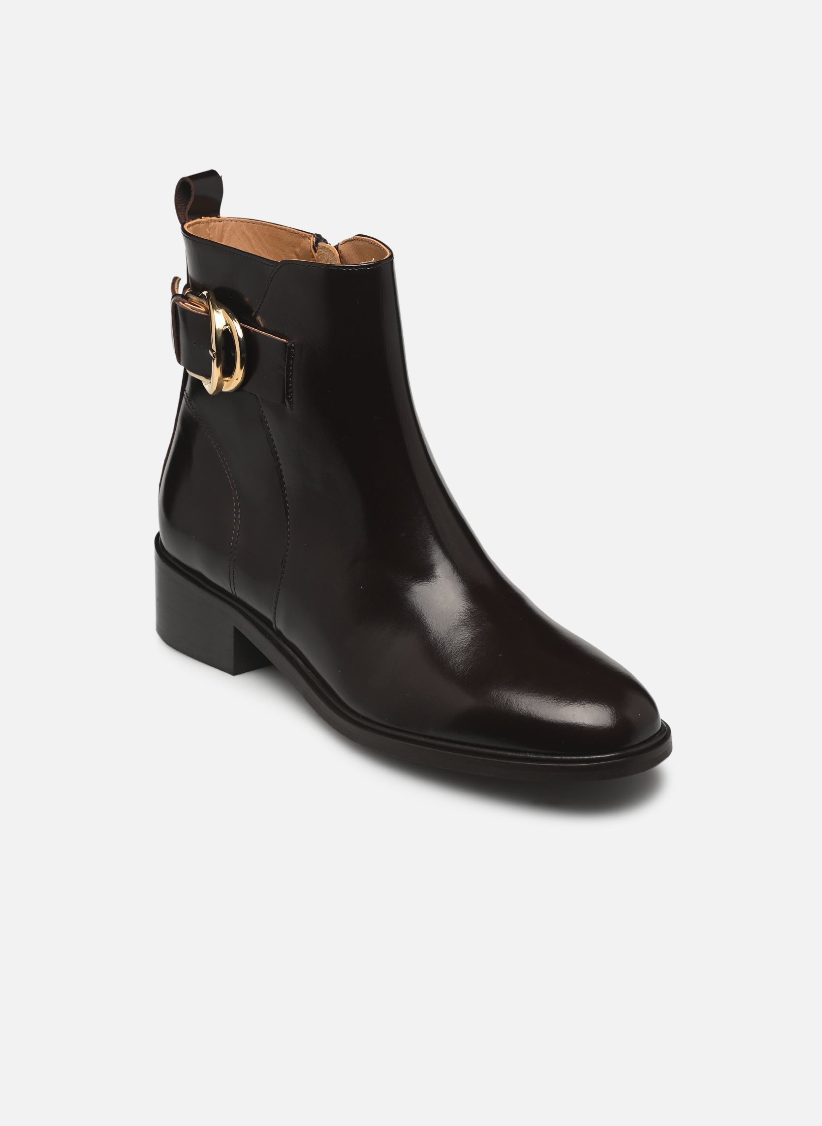 Niedrige Ankle Boots Makaya damen braun Georgia Rose Niedrige Ankle Boots Makaya damen braun CHOCOLAT
