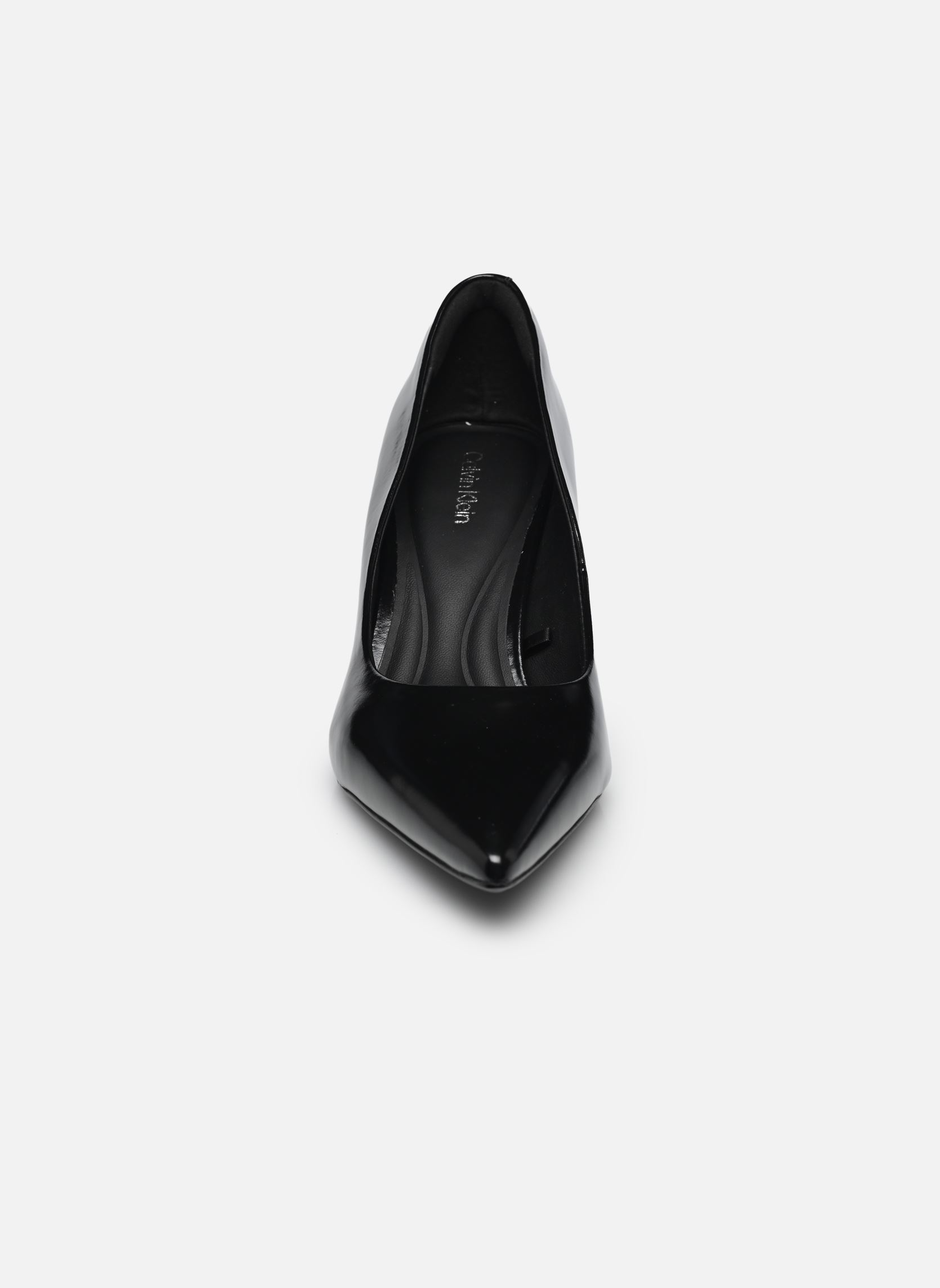 Escarpins ESS STILETTO 70 SHINY LTH femme noir Calvin Klein Escarpins ESS STILETTO 70 SHINY LTH femme noir BLACK