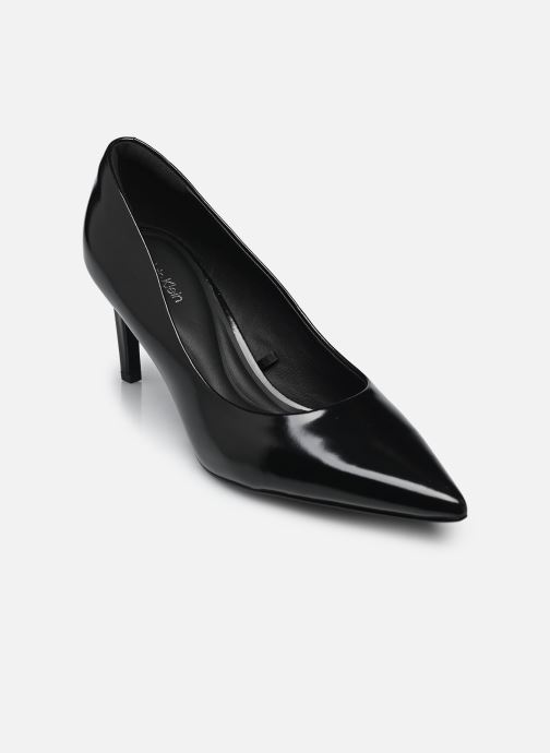 Calvin Klein Escarpins ESS STILETTO 70 SHINY LTH femme noir